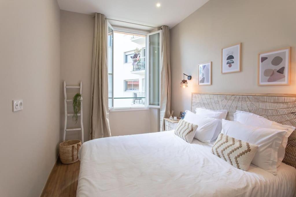 Apartment L19 1bdr Massena 2mins Sea/promenadeac/balcony *